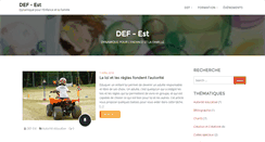 Desktop Screenshot of def-est.org