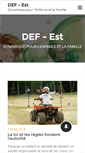 Mobile Screenshot of def-est.org